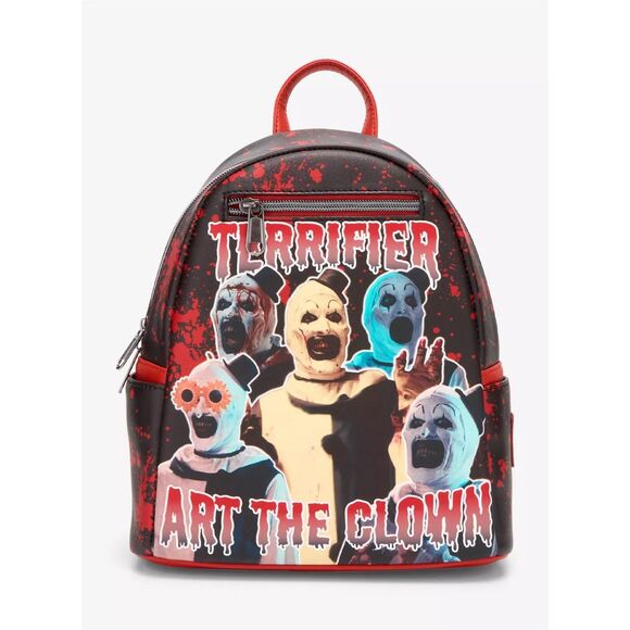 Loungefly Terrifier Art The Clown Splatter Mini Backpack main image 5